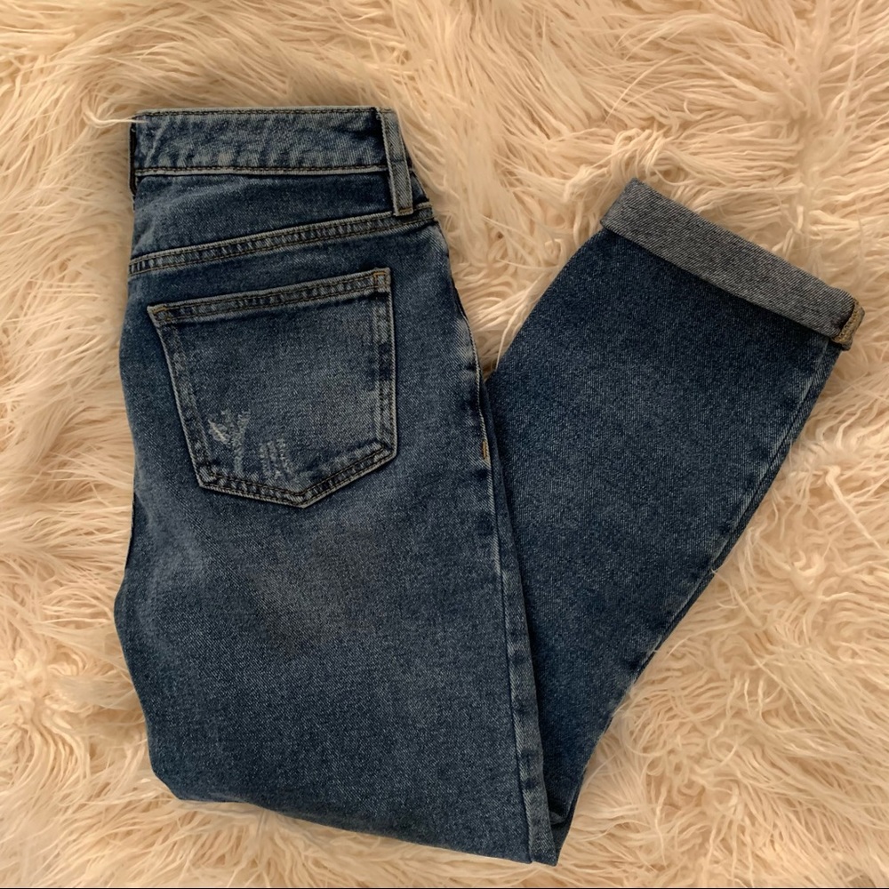 pacsun medium indigo mom jeans - 24